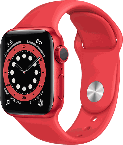 Apple Watch S6 44mm (PRODUCT)RED Sport Band